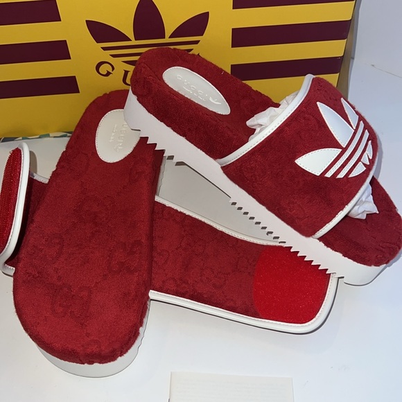 Gucci X Adidas magic sponge slides - Picture 5 of 6